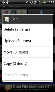 EDIT menu