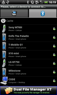List of devices
