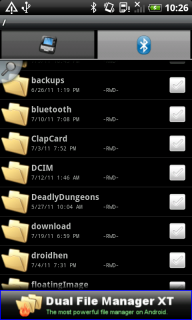 Remote BT files
