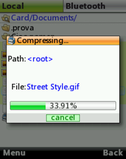 Creating archive