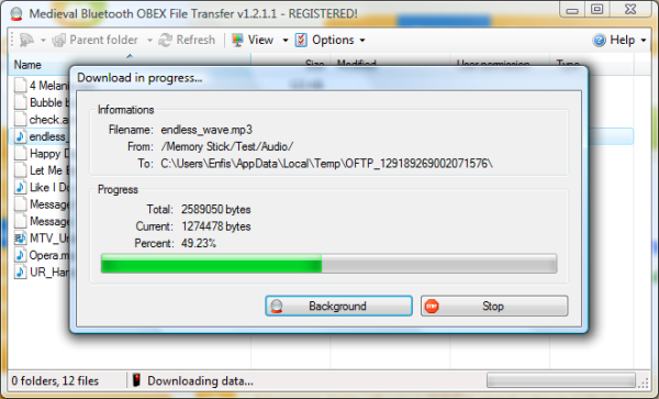 File transfer