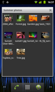 Desktop folders